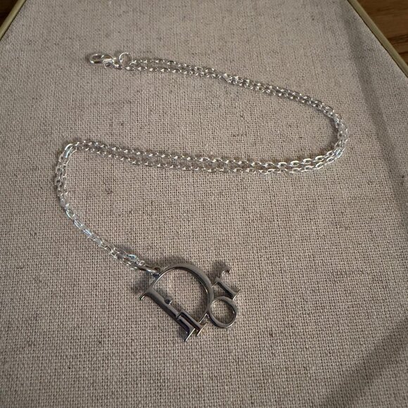 Dior Charm Pendant Necklace NEW - Picture 1 of 3